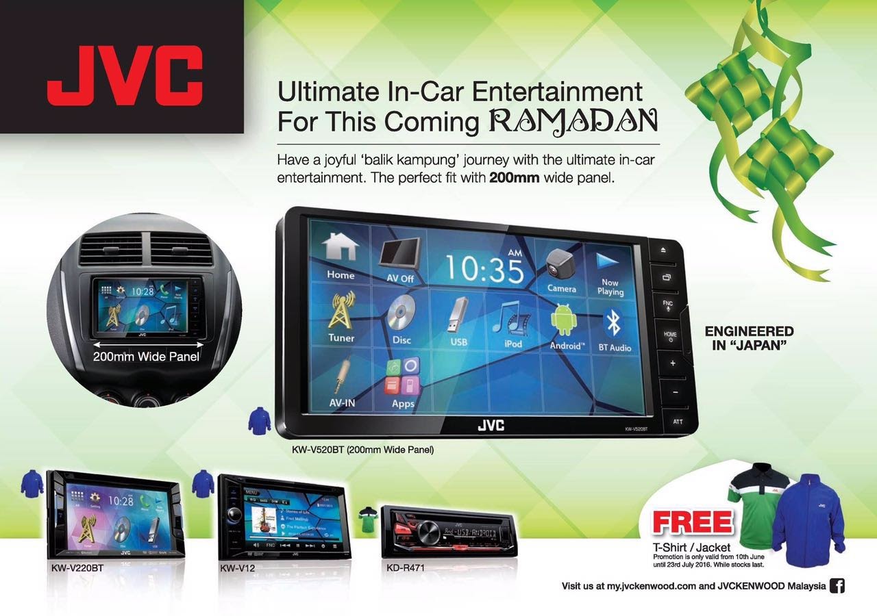 JVC - Ultimate In-Car Entertainment Promo Ramadan 2016