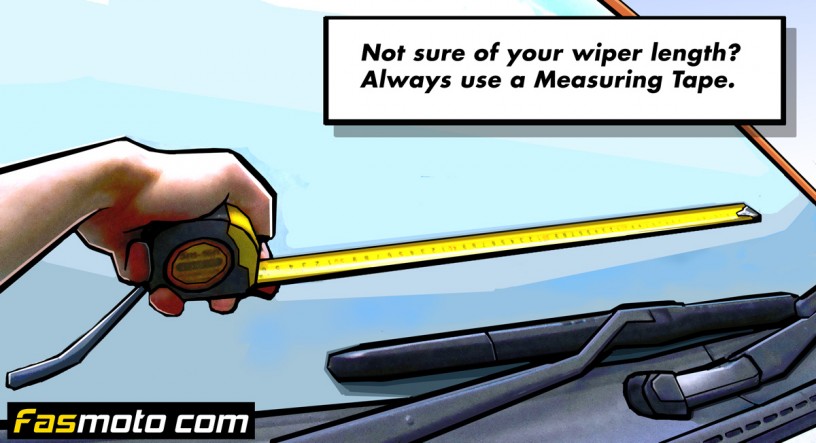 Measuring Your Wiper Length