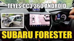 Subaru Forester Teyes CC3 2K Android with 360 Around View Monitoring (4 cameras)