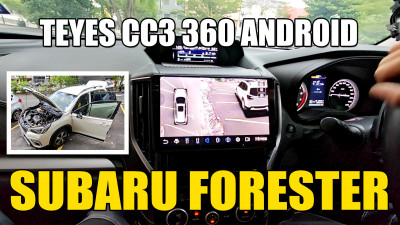 Subaru Forester Teyes CC3 2K Android with 360 Around View Monitoring (4 cameras)