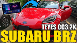 Subaru BRZ Teyes CC3 2K Android Head Unit