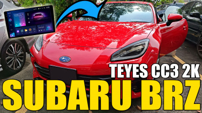 Subaru BRZ Teyes CC3 2K Android Head Unit