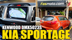 Kia Sportage Kenwood DMX5023S, Blaupunkt RC 3.0 Reverse Camera, Akeeyo T1 Lite Dashcam
