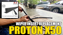 Proton X50 SWB Silicone Wiper Insert Replacement