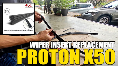 Proton X50 SWB Silicone Wiper Insert Replacement