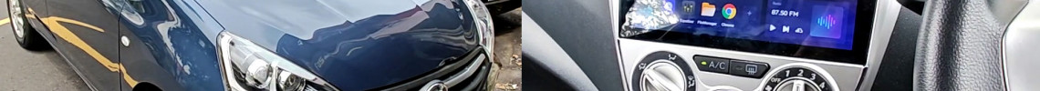 Installed the Teyes CC3L into the Perodua Axia along with teyes AHD reverse camera
