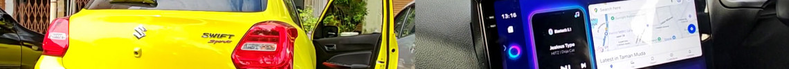 Suzuki Swift Sport Teyes CC3 2K Android Head Unit, Factory 360 Camera Retained