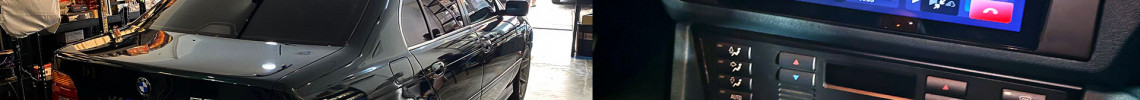 BMW E39 Upgrades to Teyes CC3 Android, Blaupunkt AHDC TY 1.0 Reverse Camera & Hood Insulation