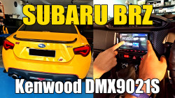 Subaru BRZ installs Kenwood DMX9021S HD Display, HiRes Audio & Wireless Apple CarPlay, Android Auto