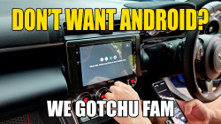 Kenwood DMX80AXS Android Alternative head unit for the Subaru BRZ