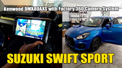 Suzuki Swift Sport ZC33S Kenwood DMX80AXS with Factory 360 Camera System Retained