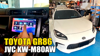 Toyota GR86 JVC KW-M80AW 9