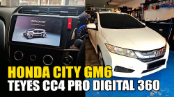 Honda City GM6 Teyes CC4 Pro 360 (Our first hands on experience with it)