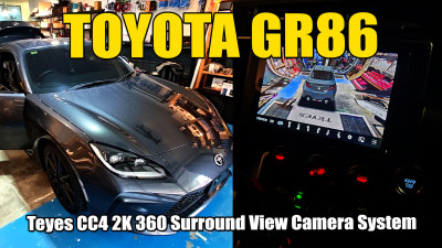 Toyota GR86 Teyes CC4 2K with 360 Surround View Camera System