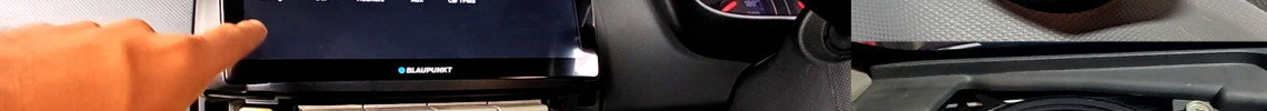 Perodua Myvi 1st Gen Blaupunkt Cape Town 1000 DSP android head unit with Alpine S2-S40C Speakers