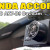 Akeeyo AKY-D9 Dashcam installed in the Honda Accord. QHD Front + FHD Rear with parking mode.