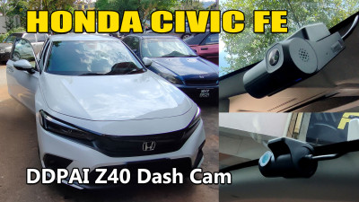 Honda Civic FE / DDPAI Z40 Dash Cam