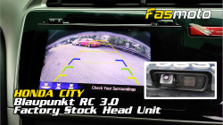 Honda City GM6 Blaupunkt RC 3.0 Reverse Camera with Factory Stock Radio Camera In Harness Required