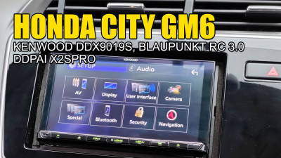 Honda City GM6 / Kenwood DDX9019S / Blaupunkt RC 3.0 / DDPAI X2SPRO