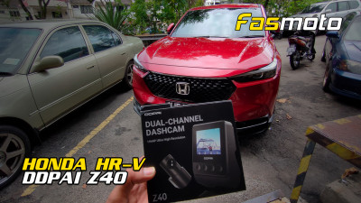 New 2022 Honda HR-V | DDPAI Z40 Installed