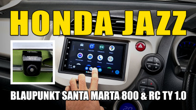 Honda Jazz / Blaupunkt Santa Marta 800 (Apple CarPlay and Android Auto) / Blaupunkt RC TY 1.0