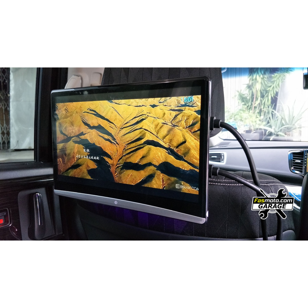 12 inch Touchscreen Android Headrest Monitors Rearseat Entertainment