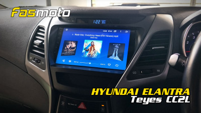 Hyundai Elantra Teyes CC2L install | Head Unit Removal