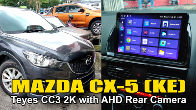 Mazda CX-5 (KE) / Teyes CC3 2K and Teyes AHD Reverse Camera