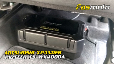 Mitsubishi Xpander | Pioneer TS-WX400DA active sub woofer install