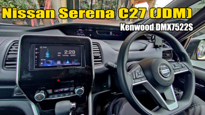 Nissan Serena C27 (JDM) Kenwood DMX7522S Wireless Android Auto & Apple CarPlay
