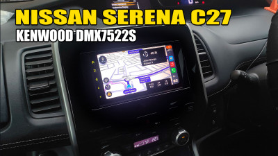 Nissan Serena C27 / Kenwood DMX7522S 200MM/2 DIN Apple CarPlay Android Auto Head Unit
