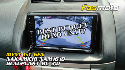 Perodua Myvi 1st Gen Nakamichi NAM1610 Head Unit and Blaupunkt RC 3.0 | Best Budget Head Unit?