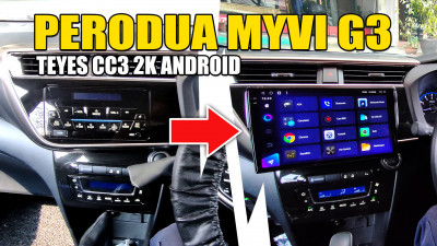Perodua Myvi G3 / Teyes CC3 2K installed