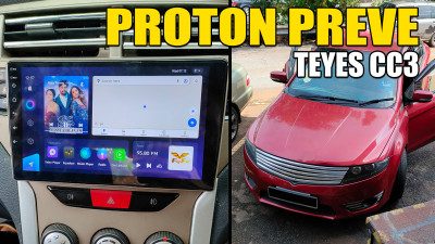 Proton Preve Teyes CC3 Android upgrade