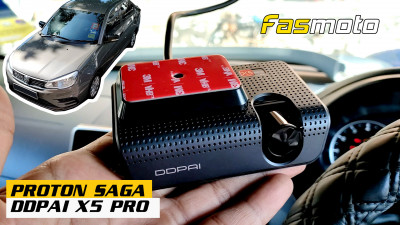 Proton Saga / DDPAI  X5 PRO dash cam