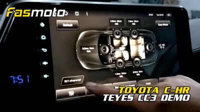 Teyes CC3 Demo in Danny's Toyota C-HR | Fasmoto x Teyes Malaysia