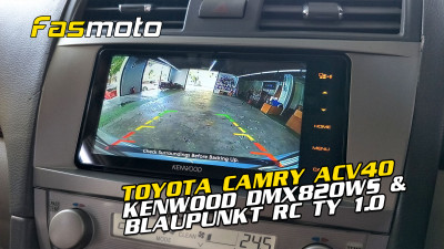 Toyota Camry ACV40 Kenwood DMX820WS Blaupunkt RC TY 1.0