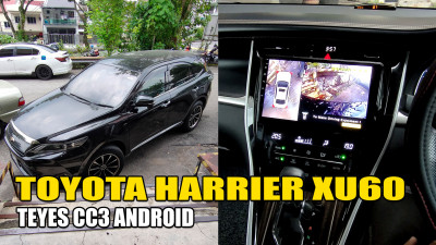 Toyota Harrier XU60 Teyes CC3 Android Player