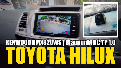 Toyota Hilux / Kenwood DMX820WS Head Unit / Blaupunkt RC TY 1.0 Reversing Camera