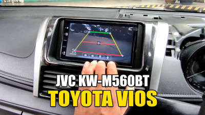 Toyota Vios G3 NCp150 / JVC KW-M560BT with Apple CarPlay and Android Auto / Budget Head Unit Upgrade