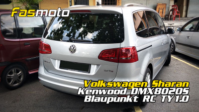 Volkswagen Sharan Kenwood DMX8020S Blaupunkt RC TY1.0 | VW Sharan Radio Removal