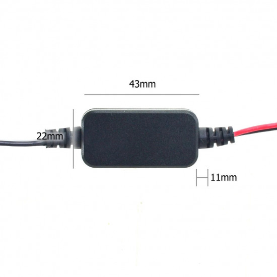 12V to 5V 2.5A, 7.5V 2.5A, 9V 1.0A Step Down Voltage Converter Reducer