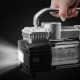 12V High Power 150PSI 8BAR Portable Dual Cylinder Car Tire Inflator Compressor Pump with LED Light
