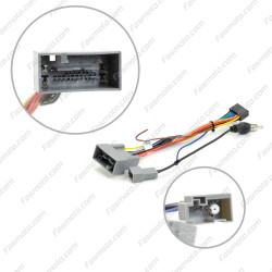 9" Android Player Dashboard Installation Kit for Honda STREAM 2006 with Plug-and-Play Wire Harness