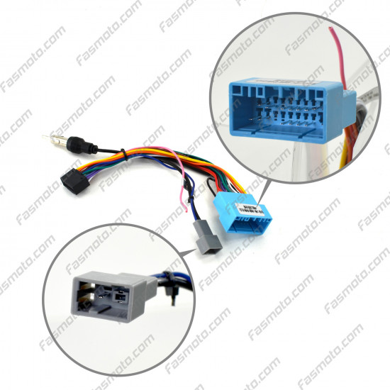 9" Android Player Dashboard Installation Kit for Honda CR-V 2002-2006 with Plug-and-Play Wire Harness