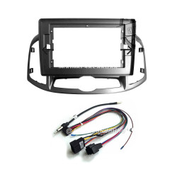 10" Android Player Dashboard Installation Kit for Chevrolet CAPTIVA 2015-2018 with Plug-and-Play Wire Harness