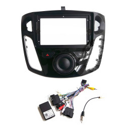 9" Android Player Dashboard Installation Kit for Ford FOCUS 2011-2018 with Plug-and-Play Wire Harness