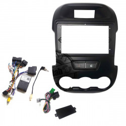 9" Android Player Dashboard Installation Kit for Ford RANGER T6 2012-2015 with Plug-and-Play Wire Harness