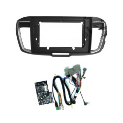 10" Android Player Dashboard Installation Kit for Honda Accord 2.0 2013-2018 with Plug-and-Play Wire Harness