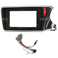 10" Android Player Dashboard Installation Kit for Honda CITY 2014-2019 with Plug-and-Play Wire Harness